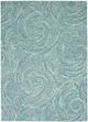 KAS Rugs Serenity Blue Waves 5'x7' Area Rug-0