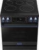 Thor Kitchen® Gordon Ramsay Series 30" Matte Black Pro Style Electric Range-1