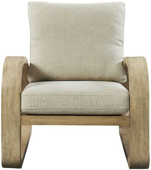 Uttermost® Barbora Airy Fawn Accent Chair-2