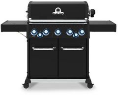Broil King Baron 590 63" 5-Buners Black Freestanding Natural Gas Grill