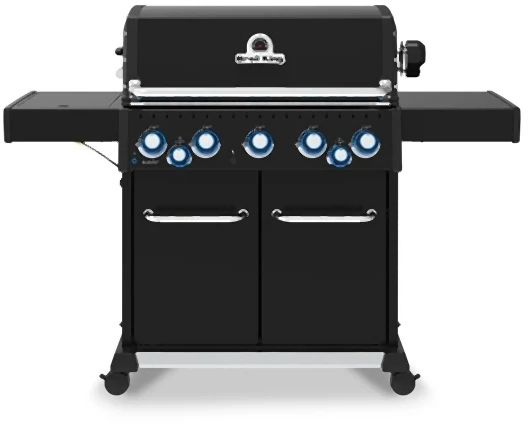 Broil King® Baron™ 590 5-Burner Black Freestanding Natural Gas Grill-0