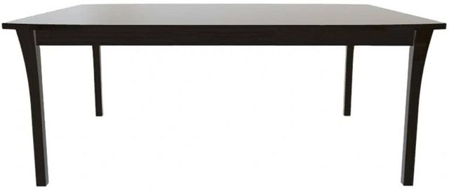 Mavin Customizable 60" x 60" Boat Extendable Dining Table with 18" Leaf-1