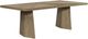Bernards Linné Wheat Faceted Double Pedestal Dining Table-0