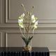 Uttermost® Lady Slipper Green/White Orchid-1