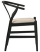 Coaster® Dinah Black Wishbone Dining Side Chair -2