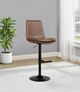 Coaster® Eldridge Coffee Upholstered Adjustable Bar Stool-1