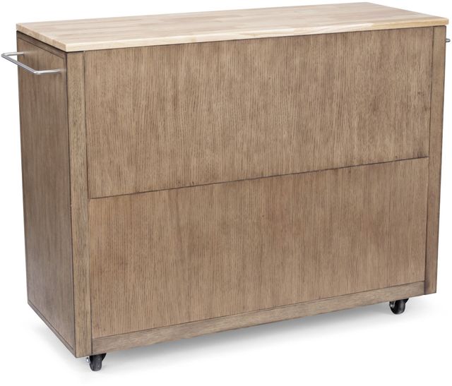 homestyles® Big Sur Brown Kitchen Cart-1