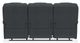 La-Z-Boy® Pinnacle Denim Power Reclining Sofa with Headrest and Lumbar-2