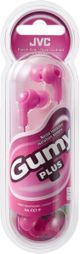 JVC HA-FX7 Punch Pink Gumy Plus In-Ear Headphones-1