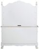 Mazin Furniture Cinderella Antique White Youth Hutch-2