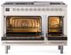 Ilve® Nostalgie II Series 48" Antique White Pro Style Dual Fuel Range-2