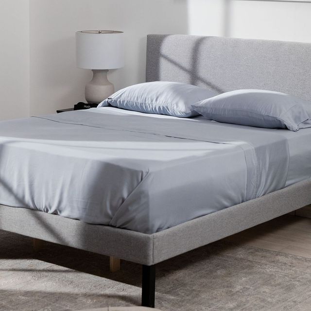 Hush Iced 4-Piece Light Blue Bamboo Cooling Full Sheets and Pillowcase Set-4