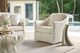 Universal Explore Home™ Customizable Walter Fabric Outdoor Swivel Chair-1