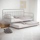 Furniture of America® Thera Silver Youth Daybed with Trundle-1