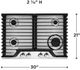 Frigidaire Gallery® 30" Stainless Steel Gas Cooktop-1