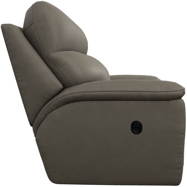 La-Z-Boy® Roman Grey Leather Power Reclining Chair and a Half with Headrest-3