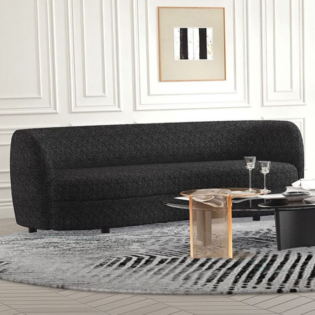 Furniture of America® Versoix Black Sofa-1