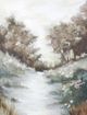 StyleCraft Peace Path Light Gray/Light Green/Nickel/Taupe Wall Art-1