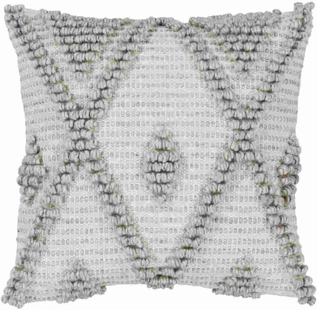 Surya Anders Khaki 18"x18" Pillow Shell with Down Insert-0