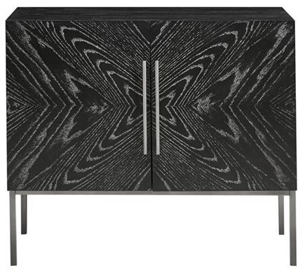 Olliix by INK+IVY Mila Black Accent Cabinet-0