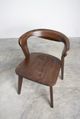 Furniture of America® Romont 2-Piece Rich Walnut Side Chair-4