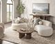 Classic Home Vander Tawny Brown Round Coffee Table-1