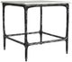 Coaster® Ebby White End Table with Antique Black Base-0