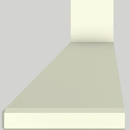 Vent-A-Hood® 48" Biscuit Wall Hood-1