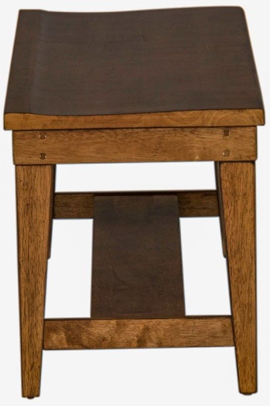 Liberty Furniture Hearthstone Ridge Tobacco Bench-3