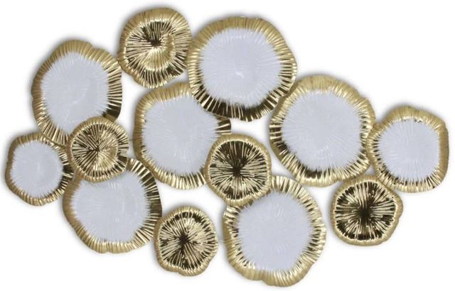 Classy Art Style 62 Gold/White Wall Decor-0