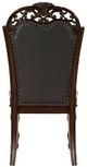 Homelegance® Adelina 2-Piece Brown-Cherry Side Chair Set-4