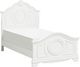 Homelegance® Lucida White Twin Panel Bed-0
