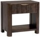 Classic Home Baylee Cocoa Brown 1-Drawer Nightstand-0