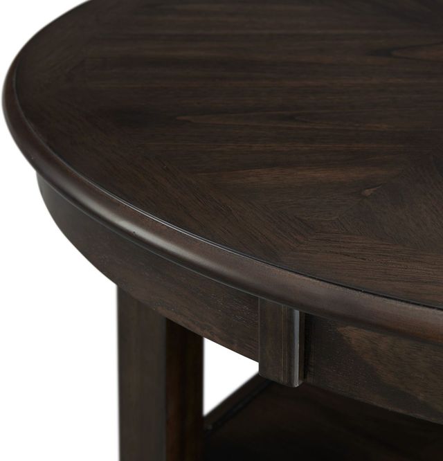 Elements International Amherst Dark Counter Dining Table-3