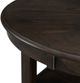 Elements International Amherst Dark Counter Dining Table-3