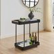 Uttermost® Vesper Black Iron Bar Cart-2