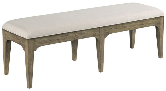 Kincaid® Plank Road Stone/White Rankin Bench-0