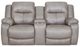 Franklin™ Culver Rogue Sterling Power Reclining Loveseat with Power Headrest-0