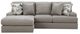 Benchcraft® Lindon 2-Piece Smoke Left-Arm Facing Sectional and Chaise-0
