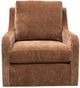 Bassett® Furniture Scarlett Orange Slope Arm Swivel Glider Chair-1