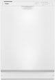 Whirlpool® 24" White Front Control Built In Dishwasher-0