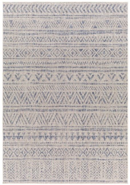 Surya Eagean Navy/Taupe 4'x6' Area Rug-0