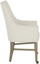 Fairfield® Customizable Dena 2-casters Leather Arm Chair-2