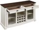 TEI Kelsey Dark Oak/White Server-2