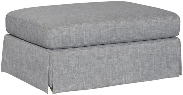 Bernards Citrus Heights Pioneer Gray Ottoman-0