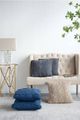 A & B Home Gray Cable Knit Throw Pillow-4