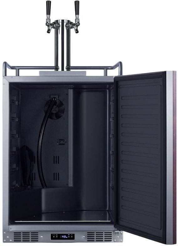 Summit® 24" Panel Ready Built In Kegerator-4