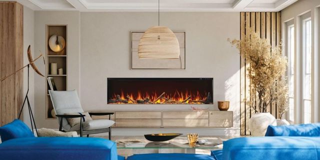 Napoleon Astound™ FlexMount Series 74'' Black Wall Mounted Electric Fireplace-3