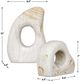 Uttermost® Stone Flow 2-Piece Natural Indoor-Outdoor Sculpture Set-2