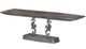 A & B Home Gunmetal Aluminum Tray-0